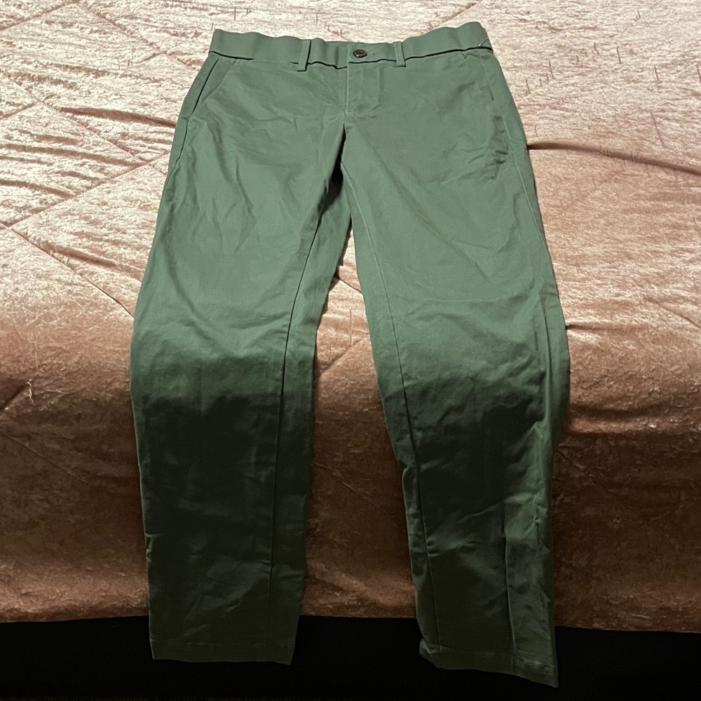 GAP Women's Green Straight Leg Pants - Picture 1 of 6